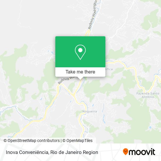 Inova Conveniência map