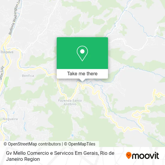 Gv Mello Comercio e Servicos Em Gerais map