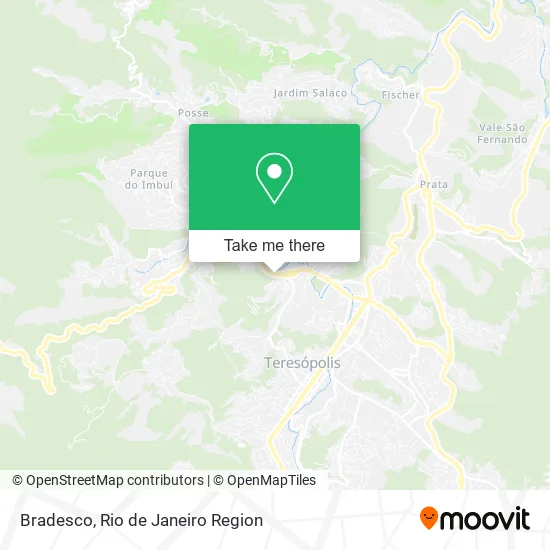 Bradesco map