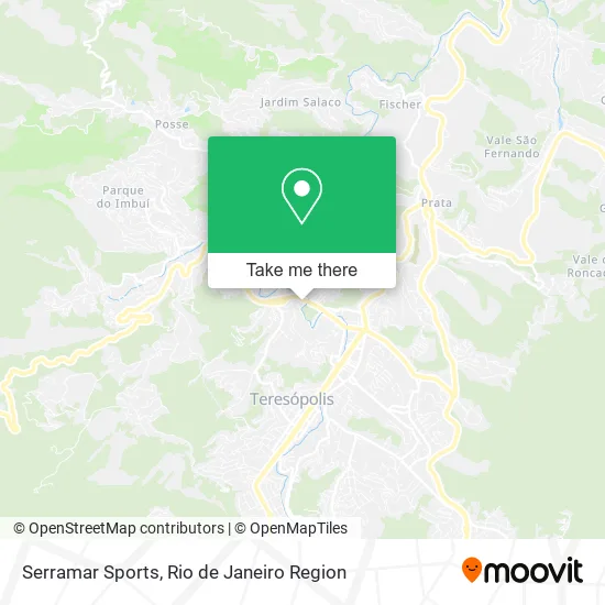 Serramar Sports map