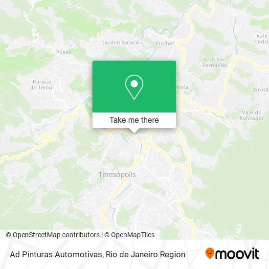 Ad Pinturas Automotivas map