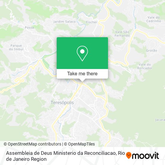 Assembleia de Deus Ministerio da Reconciliacao map