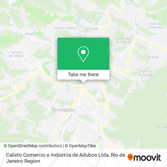 Calixto Comercio e Indústria de Adubos Ltda map