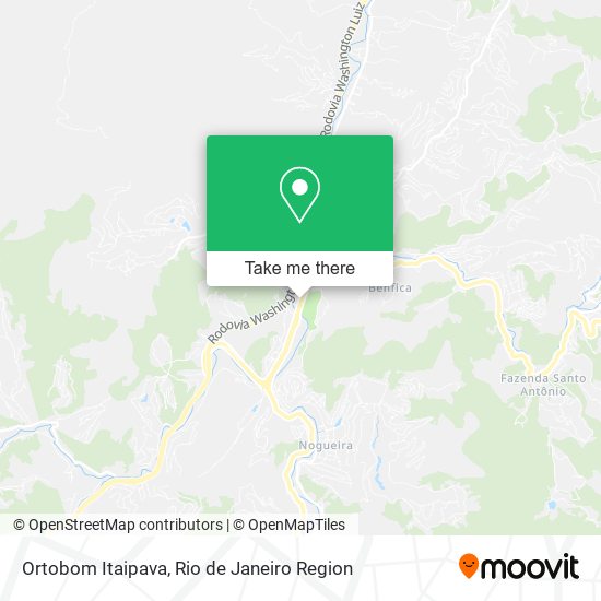 Ortobom Itaipava map