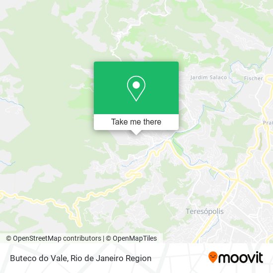Buteco do Vale map