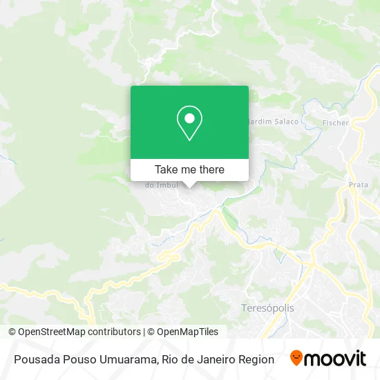 Pousada Pouso Umuarama map