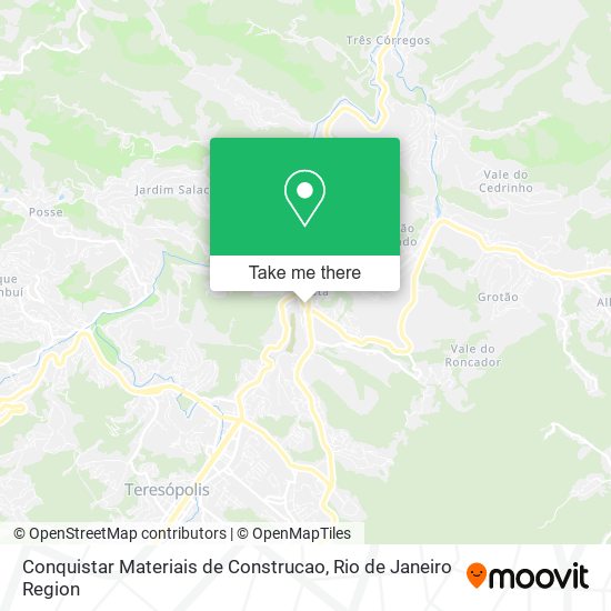 Conquistar Materiais de Construcao map