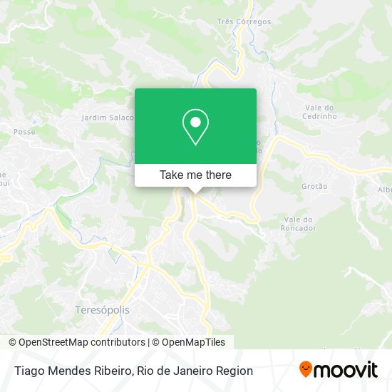 Tiago Mendes Ribeiro map