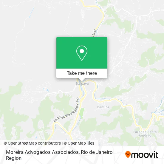 Moreira Advogados Associados map