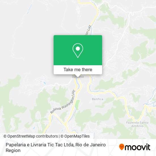 Papelaria e Livraria Tic Tac Ltda map