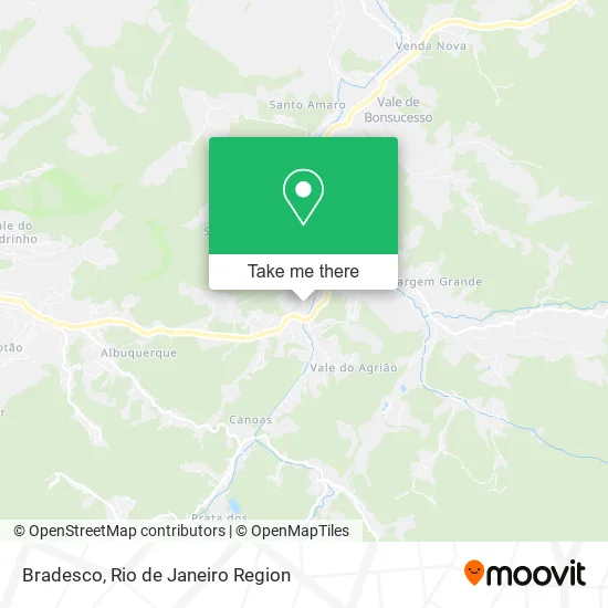 Bradesco map