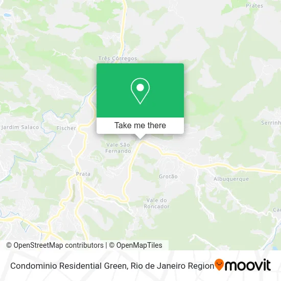 Condominio Residential Green map