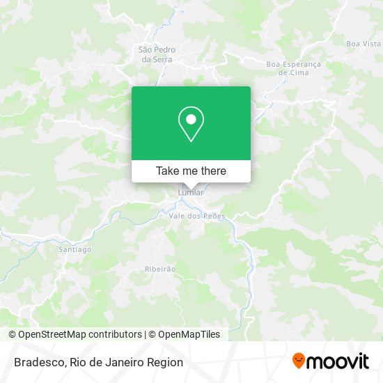 Bradesco map