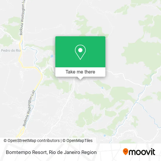 Bomtempo Resort map