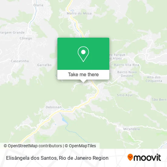 Elisângela dos Santos map