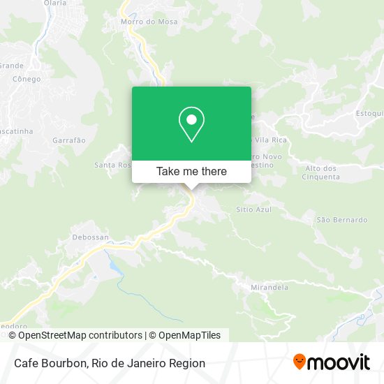 Cafe Bourbon map