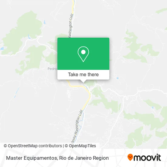 Master Equipamentos map