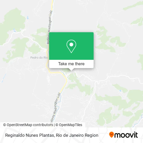 Reginaldo Nunes Plantas map
