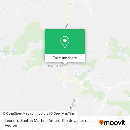 Leandro Santos Martins Amaro map