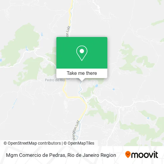 Mgm Comercio de Pedras map