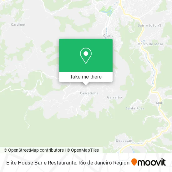 Elite House Bar e Restaurante map