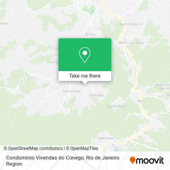 Condominio Vivendas do Conego map