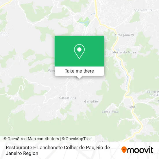 Restaurante E Lanchonete Colher de Pau map