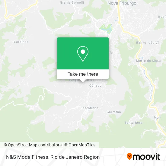 N&S Moda Fitness map
