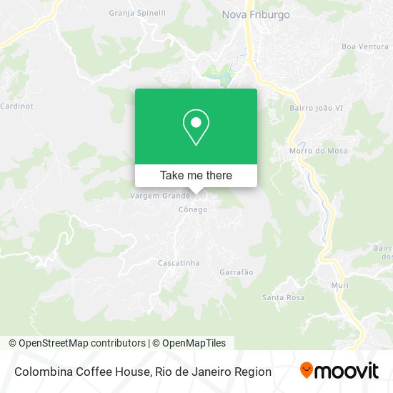 Colombina Coffee House map