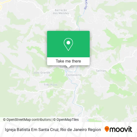 Igreja Batista Em Santa Cruz map