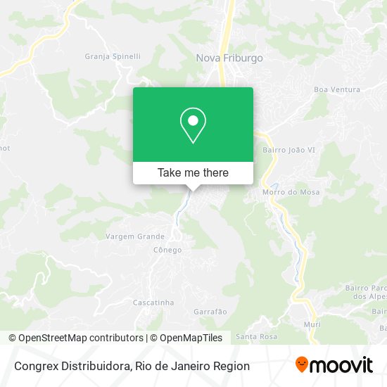 Congrex Distribuidora map