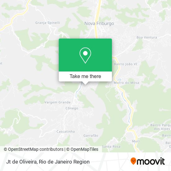 Jt de Oliveira map