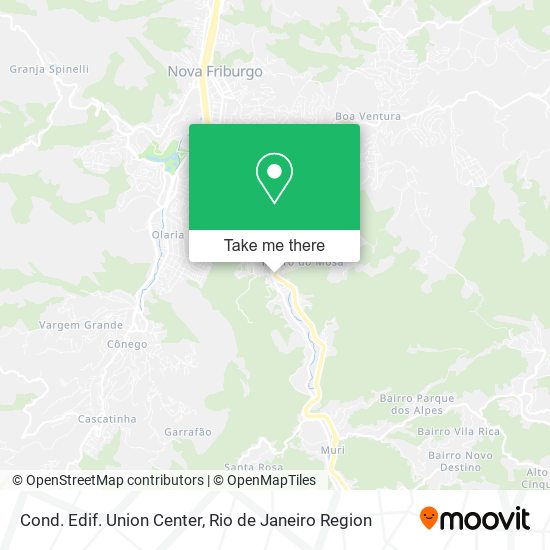 Cond. Edif. Union Center map
