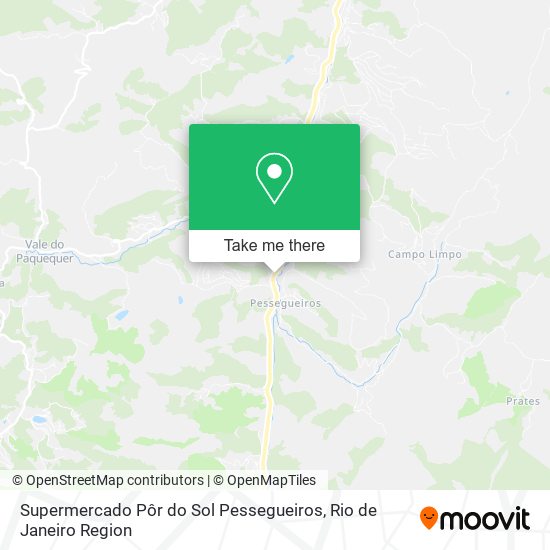 Supermercado Pôr do Sol Pessegueiros map