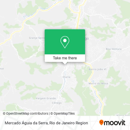 Mercado Águia da Serra map