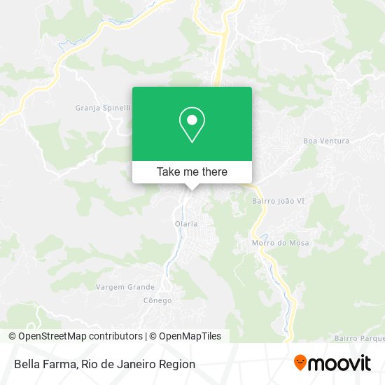 Bella Farma map