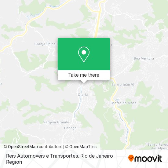 Reis Automoveis e Transportes map