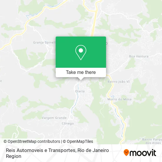 Reis Automoveis e Transportes map