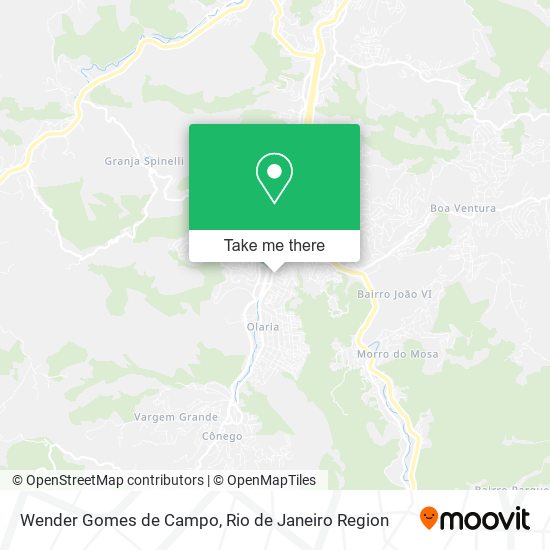 Mapa Wender Gomes de Campo