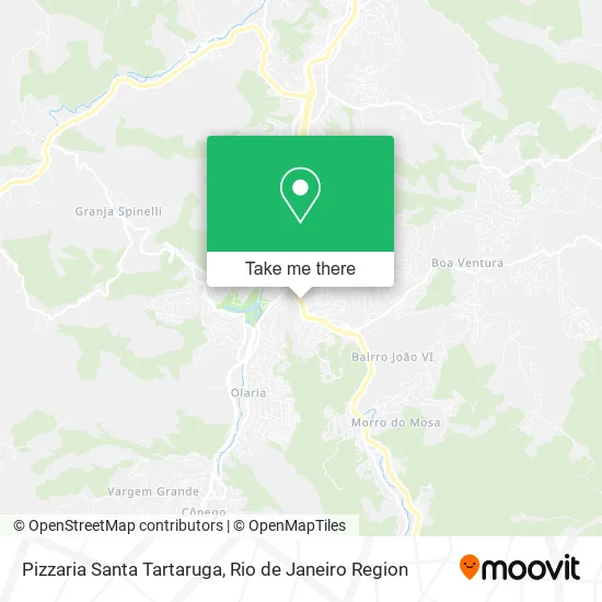 Pizzaria Santa Tartaruga map