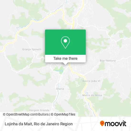 Lojinha da Mait map