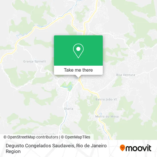 Degusto Congelados Saudaveis map