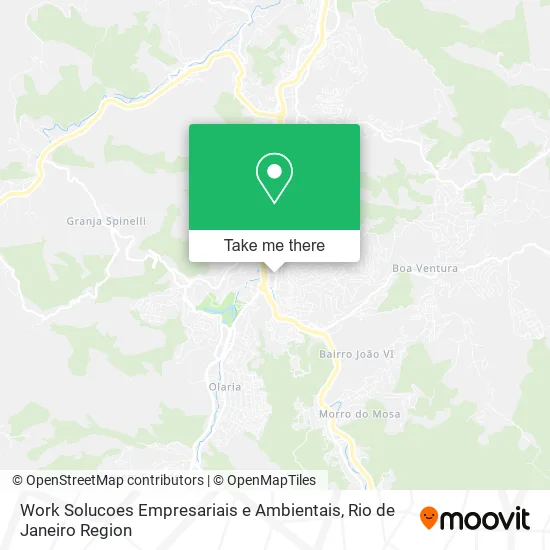 Work Solucoes Empresariais e Ambientais map