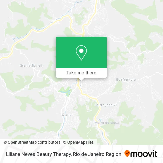Liliane Neves Beauty Therapy map