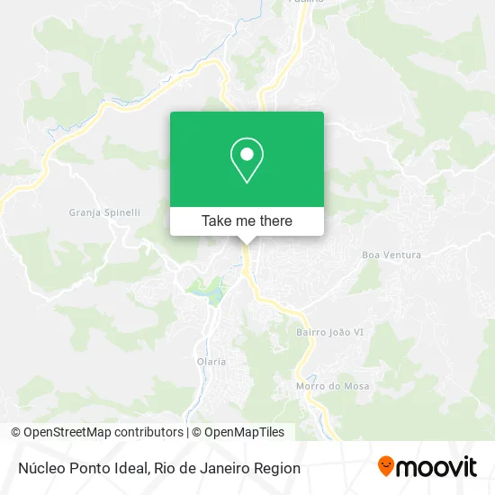 Núcleo Ponto Ideal map