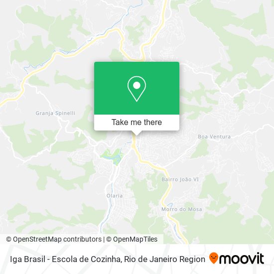 Iga Brasil - Escola de Cozinha map
