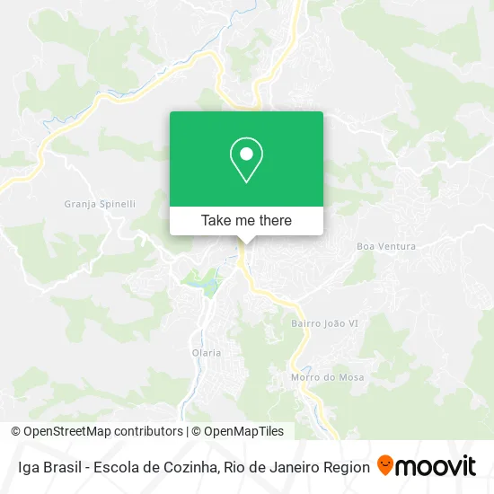 Iga Brasil - Escola de Cozinha map