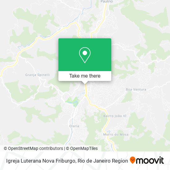 Igreja Luterana Nova Friburgo map