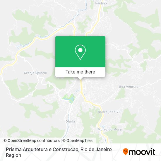 Prisma Arquitetura e Construcao map