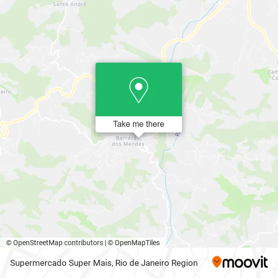 Supermercado Super Mais map